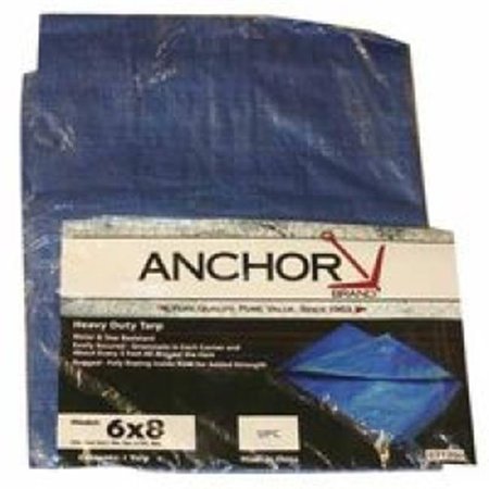 ANCHOR BRAND 10 ft x 12 ft Tarp, Polyethylene 101-2025